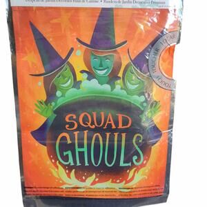 Garden Flag Ghouls 12x18 Inch Double Sided Yard Flag